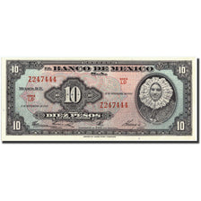 Mexiko, 10 Pesos, 1951, KM:58i, 1951-11-08, SS