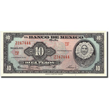 Mexico, 10 Pesos, 1951, KM:58i, 1951-11-08, EF(40-45)