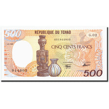 Ciad, 500 Francs, 1986, KM:9a, 1986-01-01, FDS