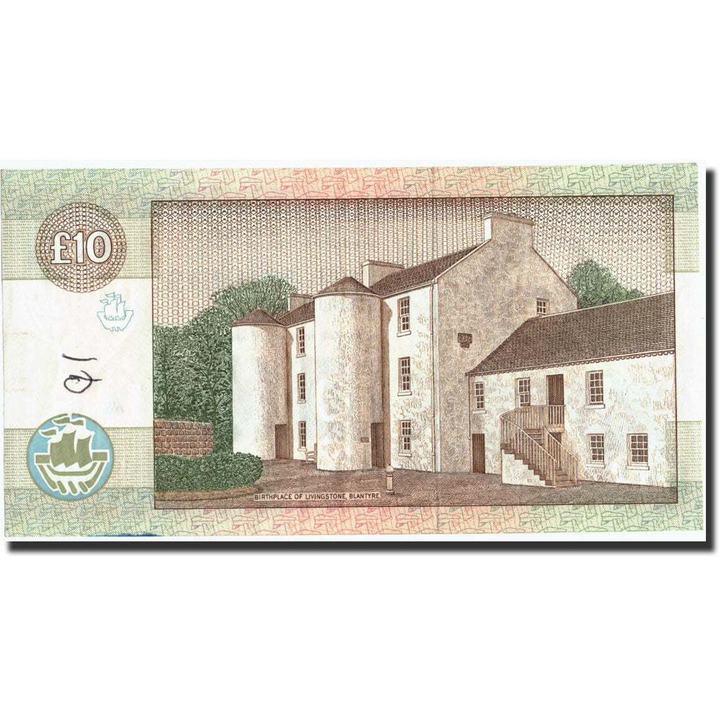 Banknote, Scotland, 10 Pounds, 1992, 1992-09-03, KM:219a, VF(20-25)