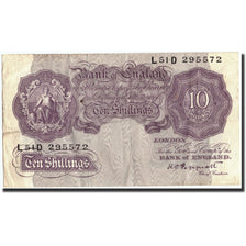 Great Britain, 10 Shillings, Undated (1948-60), KM:368c, VF(20-25)