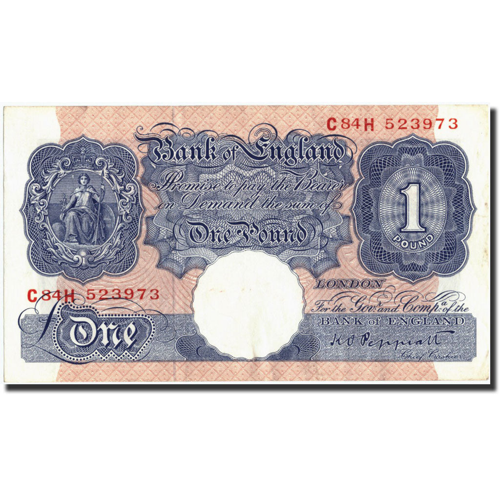 Billet, Grande-Bretagne, 1 Pound, Undated (1928-48), Undated, KM:363c, TTB