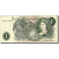 Banconote, Gran Bretagna, 1 Pound, Undated (1960-88), KM:374e, Undated, MB+