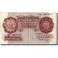 Great Britain, 10 Shillings, Undated (1948-60), KM:368a, VF(20-25)