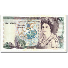 Great Britain, 20 Pounds, Undated (1988-91), KM:380e, EF(40-45)