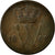 Moneta, Holandia, William III, Cent, 1861, VF(30-35), Miedź, KM:100