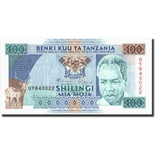 Billete, 100 Shilingi, Undated (1993), Tanzania, KM:24, Undated, UNC