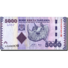 Tanzania, 5000 Shilingi, Undated (2010), KM:43, SUP