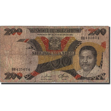 Billete, 200 Shilingi, Undated (1993), Tanzania, KM:25a, Undated, RC