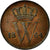 Coin, Netherlands, William III, Cent, 1864, MS(60-62), Copper, KM:100