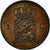 Coin, Netherlands, William III, Cent, 1864, MS(60-62), Copper, KM:100