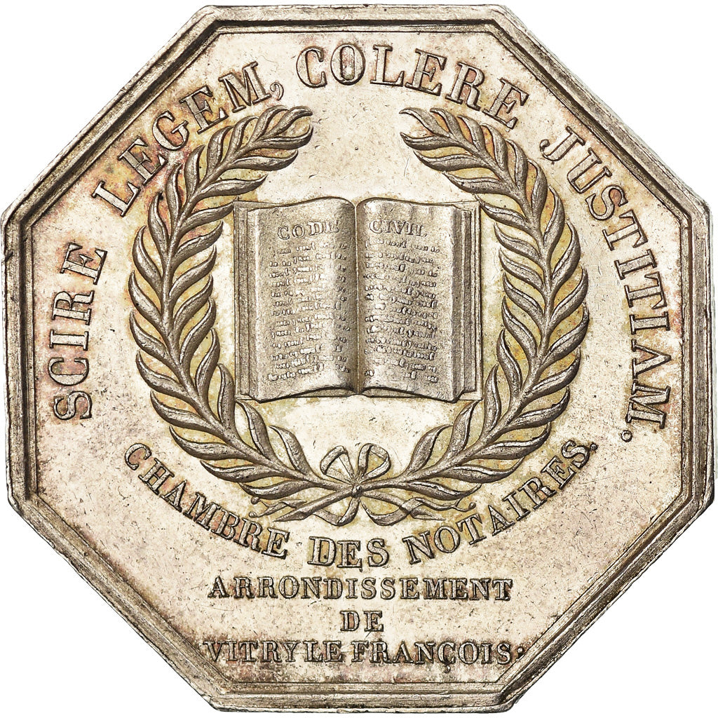 Francia, Token, François Ier, Notaires de Vitry-le-François, Caunois, EBC
