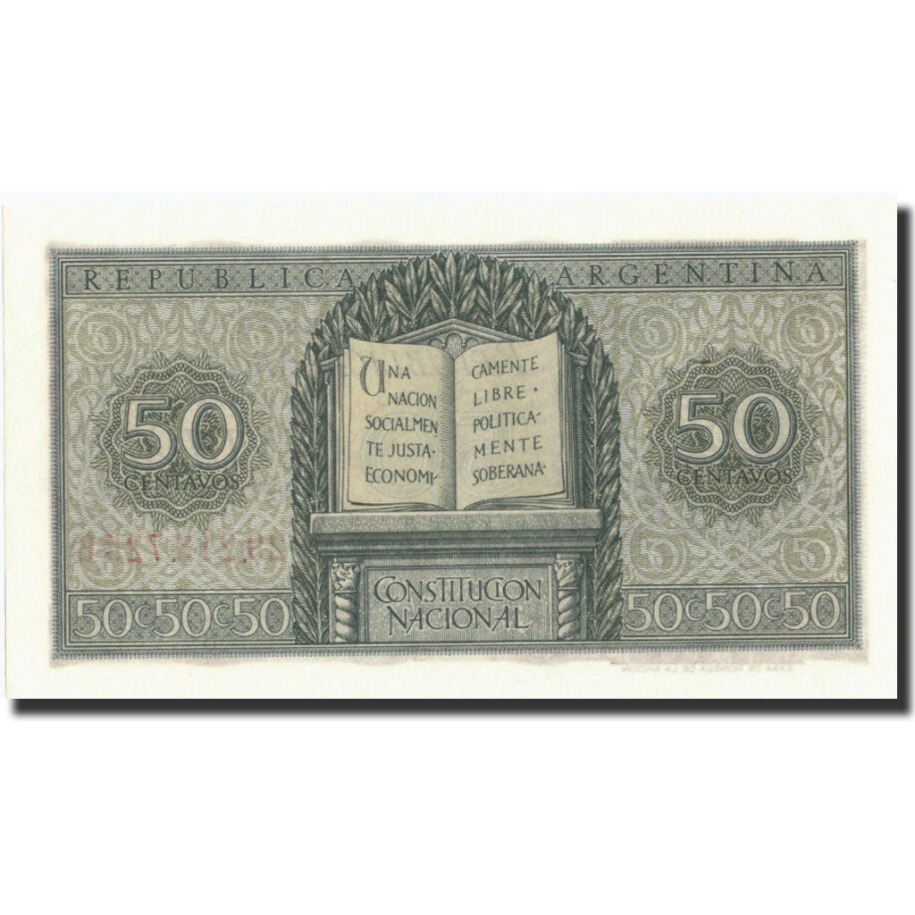 Geldschein, Argentinien, 50 Centavos, 1947, Undated, KM:259a, UNZ