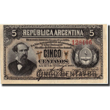 Billete, 5 Centavos, 1884, Argentina, KM:5, 1884-01-01, MBC
