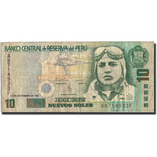 Perú, 10 Nuevos Soles, 1992, KM:151a, 1992-09-10, BC