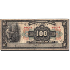 Peru, 100 Soles, 1947, 1947-10-17, KM:69a, VF(20-25)