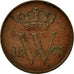 Monnaie, Pays-Bas, William III, Cent, 1875, TTB+, Cuivre, KM:100