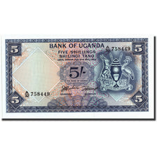Billete, 5 Shillings, Undated (1966), Tanzania, KM:1a, Undated, UNC