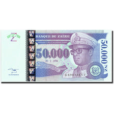 Banknote, Zaire, 50,000 Nouveaux Zaïres, 1996, 1996-01-30, KM:75, UNC(65-70)
