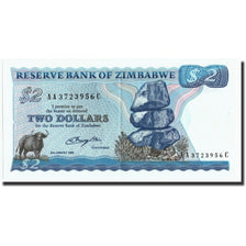 Zimbabwe, 2 Dollars, 1980, KM:1a, 1980, AU(55-58)