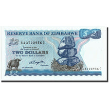 Zimbabwe, 2 Dollars, 1980, KM:1a, 1980, SUP