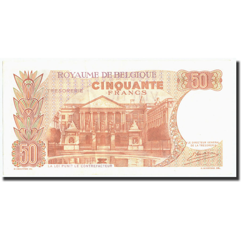 Belgium, 50 Francs, 1966, KM:139, 1966-05-16, UNC(63)