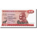 Billet, Zimbabwe, 10 Dollars, 1983, 1983, KM:3d, SPL