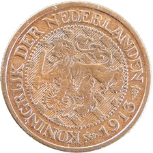 NETHERLANDS, Cent, 1913, KM #152, AU(50-53), Bronze, 19, 2.50