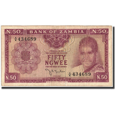 Banknote, Zambia, 50 Ngwee, Undated (1968), Undated, KM:4a, VF(20-25)
