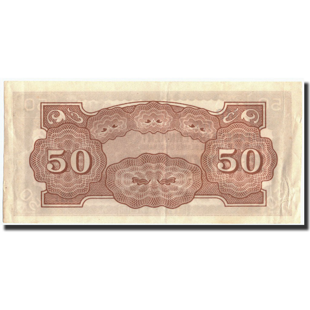Banconote, Malesia, 50 Cents, Undated (1942), KM:M4b, Undated, SPL