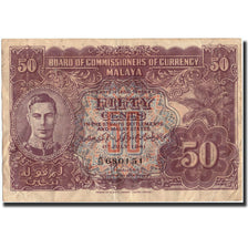 Billet, MALAYA, 50 Cents, 1941, 1941-07-01, KM:10b, TTB