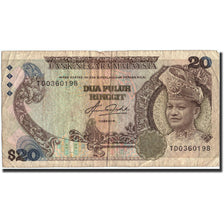 Malaysia, 20 Ringgit, Undated (1982-84), KM:22, VF(20-25)