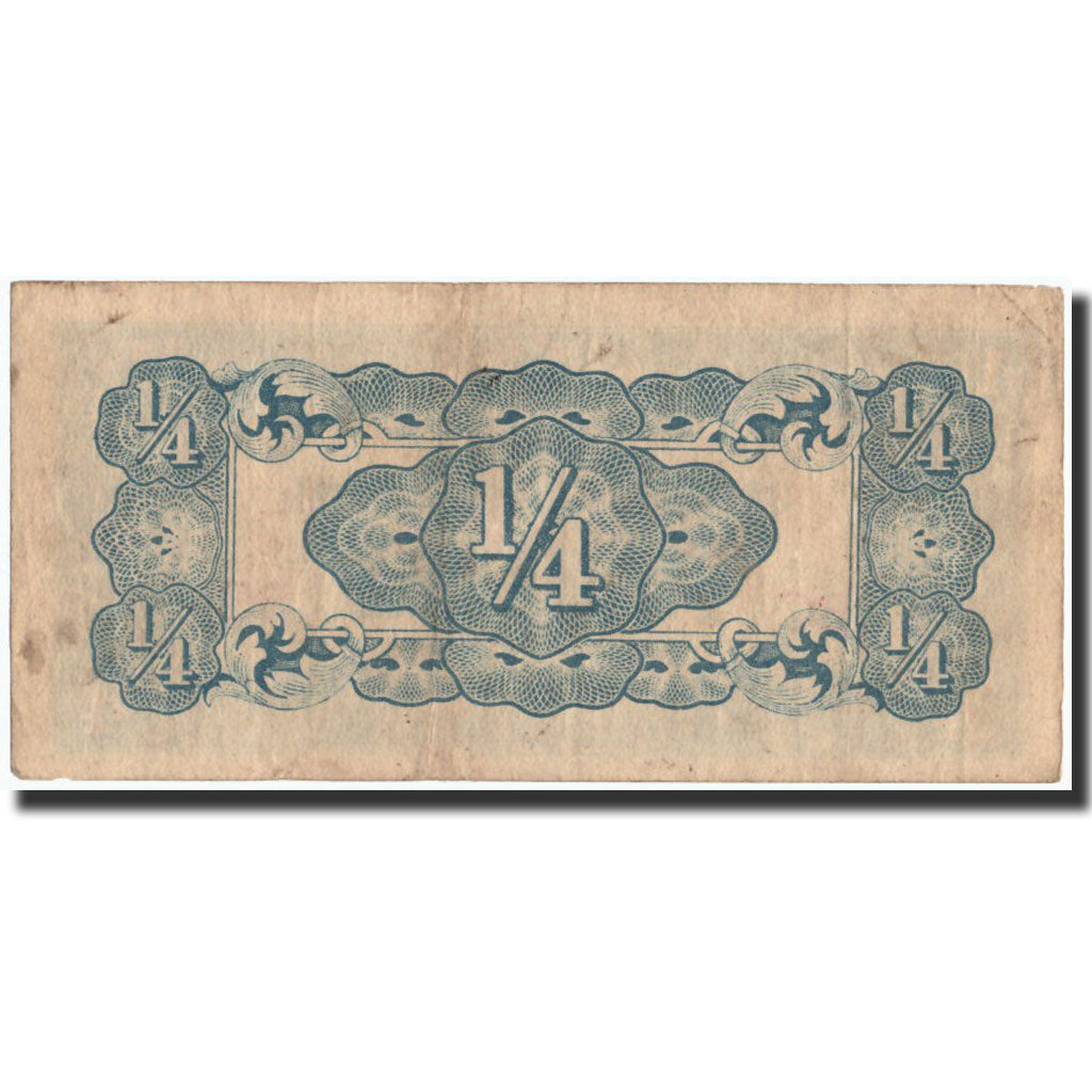 Banknote, Burma, 1/4 Rupee, Undated (1942), Undated, KM:12a, VF(20-25)