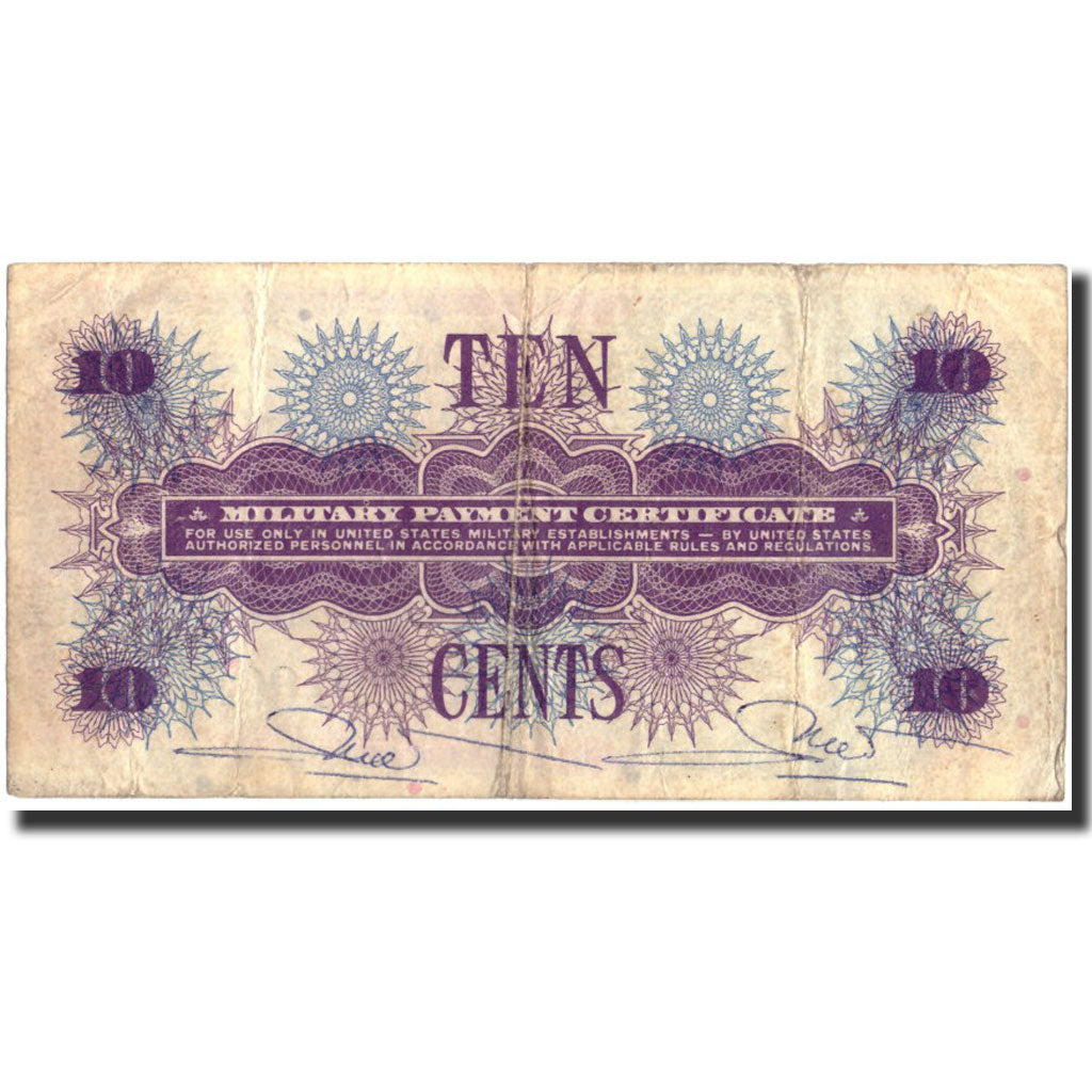 United States, 10 Cents, Undated (1968), KM:M65a, VF(30-35)