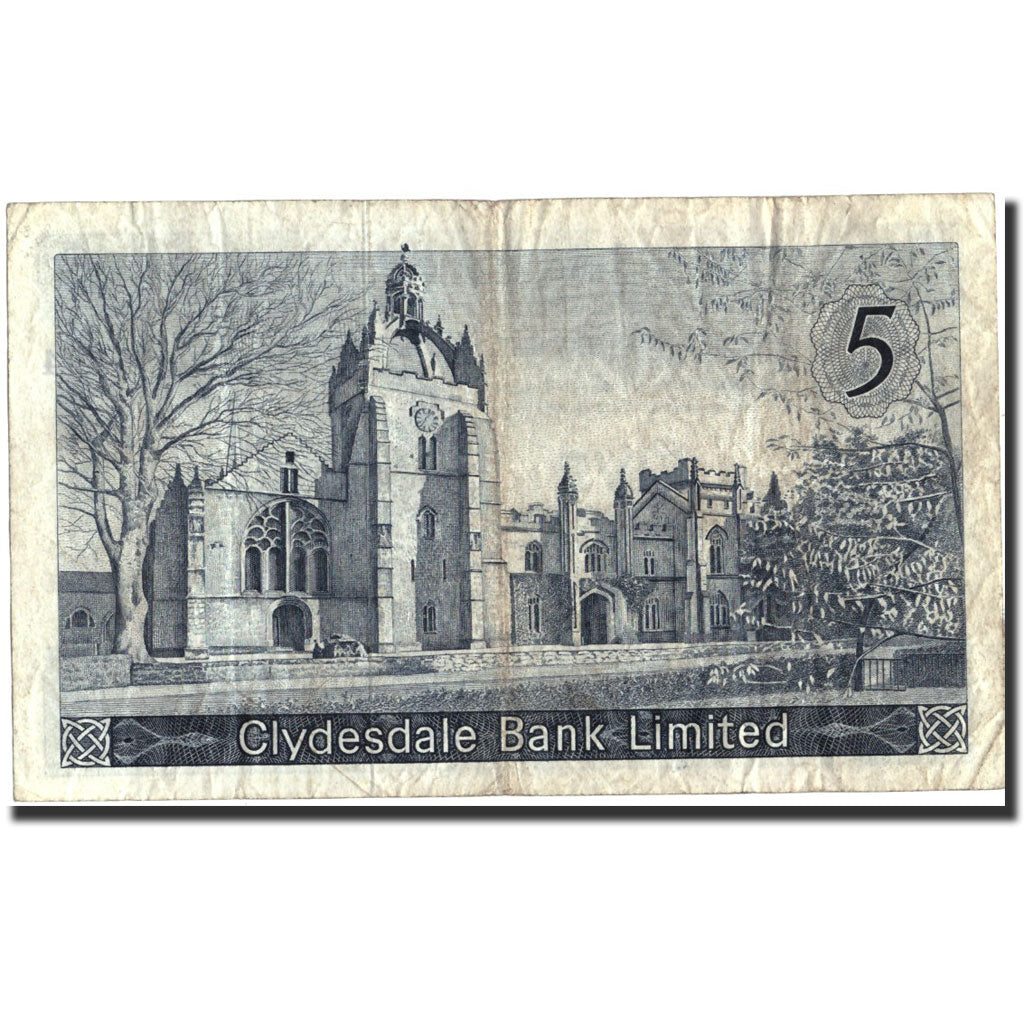 Banknote, Scotland, 5 Pounds, 1967, 1967-05-01, KM:203, VF(20-25)