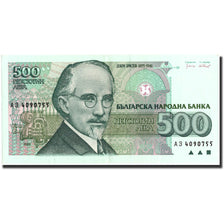 Banknote, Bulgaria, 500 Leva, 1993, 1993, KM:104a, UNC(60-62)