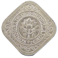NETHERLANDS, 5 Cents, 1938, KM #153, EF(40-45), Copper-Nickel, 21.3, 4.40