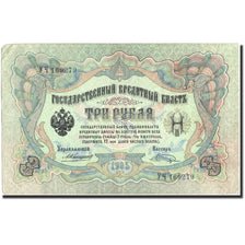 Billet, Russie, 3 Rubles, 1905, 1905, KM:9c, SUP+