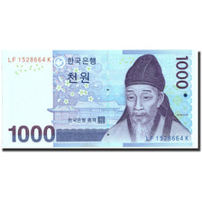 Banknote, South Korea, 1000 Won, Undated (2007), Undated, KM:54a, UNC(65-70)