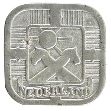 NETHERLANDS, 5 Cents, 1941, KM #172, AU(50-53), Zinc, 18, 3.60