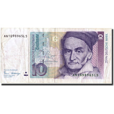 Banknote, GERMANY - FEDERAL REPUBLIC, 10 Deutsche Mark, 1989, 1989-01-02