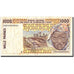 West African States, 1000 Francs, 1999, 1999, KM:111Ai, VF(20-25)
