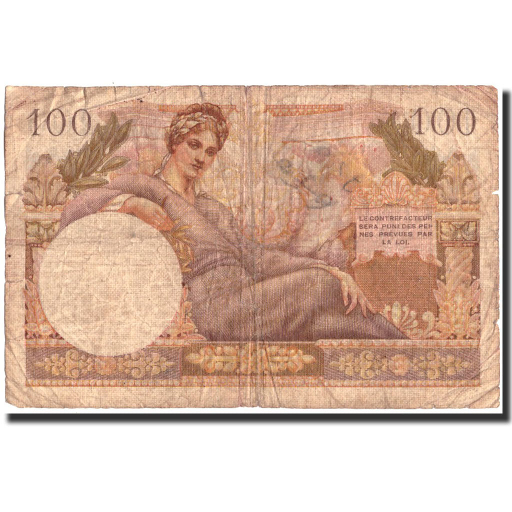 Billete, Francia, 100 Francs, 1947 French Treasury, 1947, 1947, RC