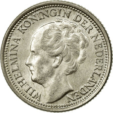 Coin, Netherlands, Wilhelmina I, 10 Cents, 1941, MS(60-62), Silver, KM:163