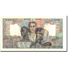 France, 5000 Francs, 5 000 F 1942-1947 ''Empire Français'', 1946, 1946-02-07