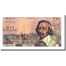 Banknot, Francja, 10 Nouveaux Francs, Richelieu, 1960, 1960-04-07, UNC(63)