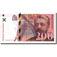 Banknote, France, 200 Francs, 200 F 1995-1999 ''Eiffel'', 1996, 1996, VF(20-25)