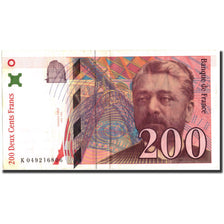 France, 200 Francs, 200 F 1995-1999 ''Eiffel'', 1996, KM:159b, 1996, EF(40-45)