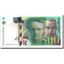Banknote, France, 500 Francs, 500 F 1994-2000 ''Pierre et Marie Curie'', 1994