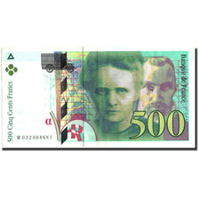 France, 500 Francs, 500 F 1994-2000 ''Pierre et Marie Curie'', 1995, KM:160a